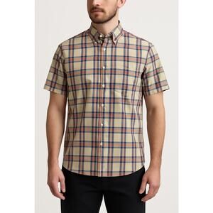 Vintage The Fox Collection Single Needle Tailor Button Down Shirt Large